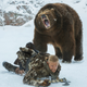 Alexander Ludwig, bear (Steve Wilkie/History)